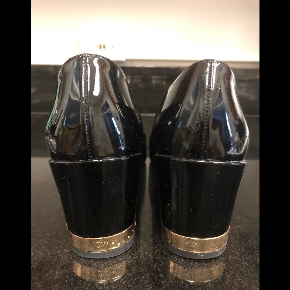 Stuart Weitzman Patent Leather Block Heel Pumps - image 3